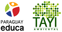 logos de Paraguay educa y TAYI AMBIENTAL